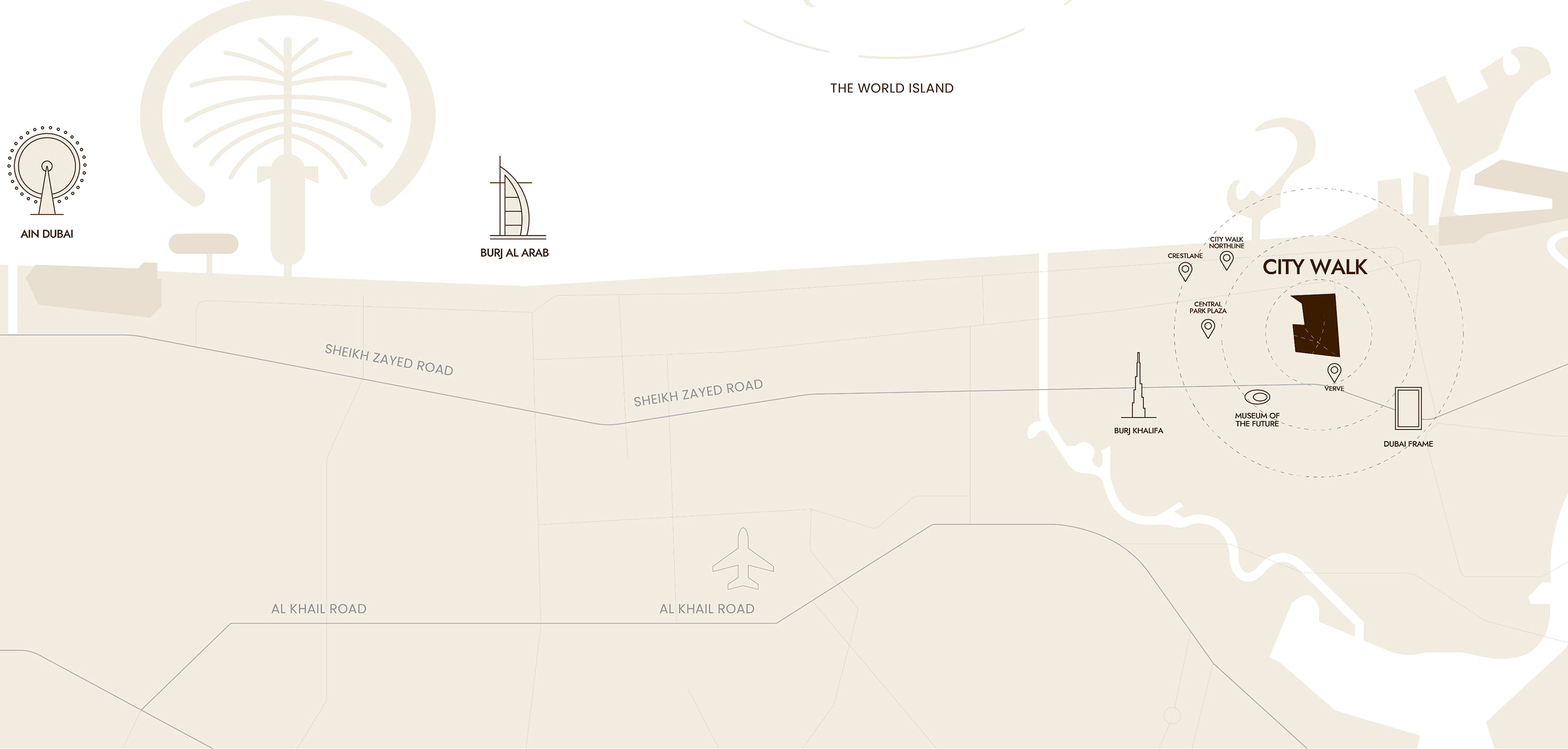 City Walk Community Map